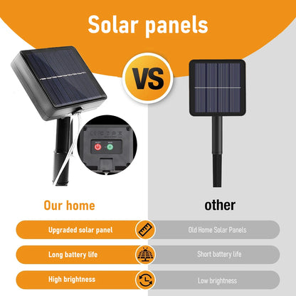 OSIDEN Solar Star Fairy Lights 🌙