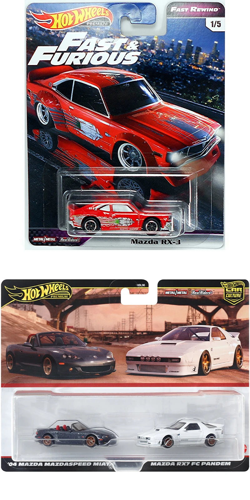 Hot Wheels Mazda Series – 1:64 Diecast Car ✨
