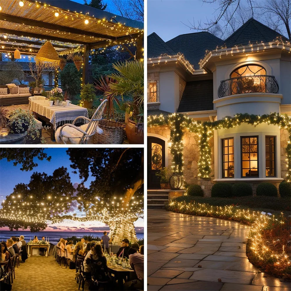 LSDM Christmas LED Festival Lights 🎁