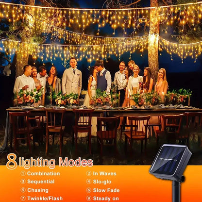 OSIDEN Solar Star Fairy Lights 🌙